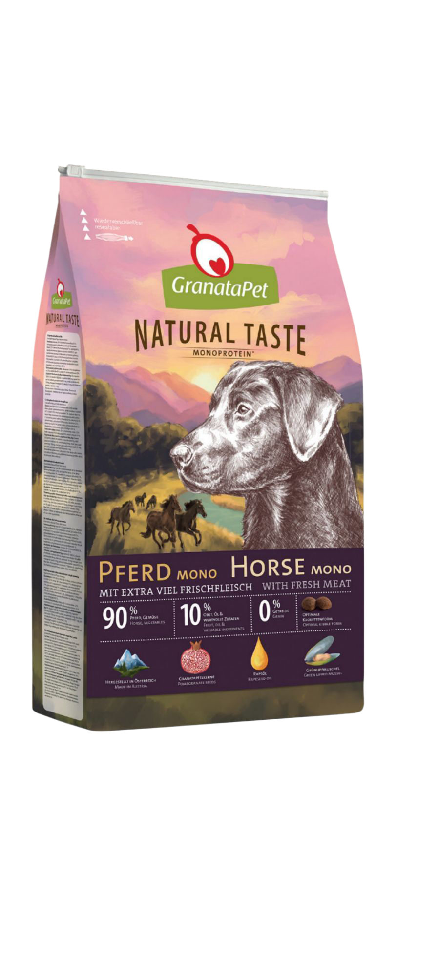 GP Natural Taste Trockenfutter Pferd Monoprotein