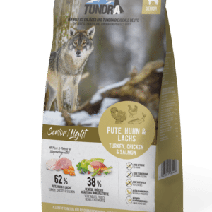 Tundra Dog Senior/Light Pute, Huhn & Lachs