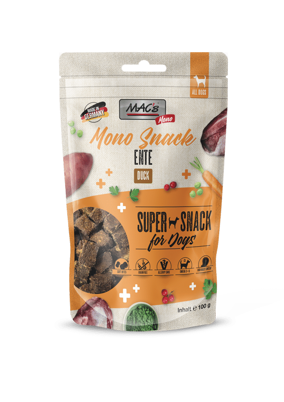 Mac's Dog Snack Mono Ente 100g