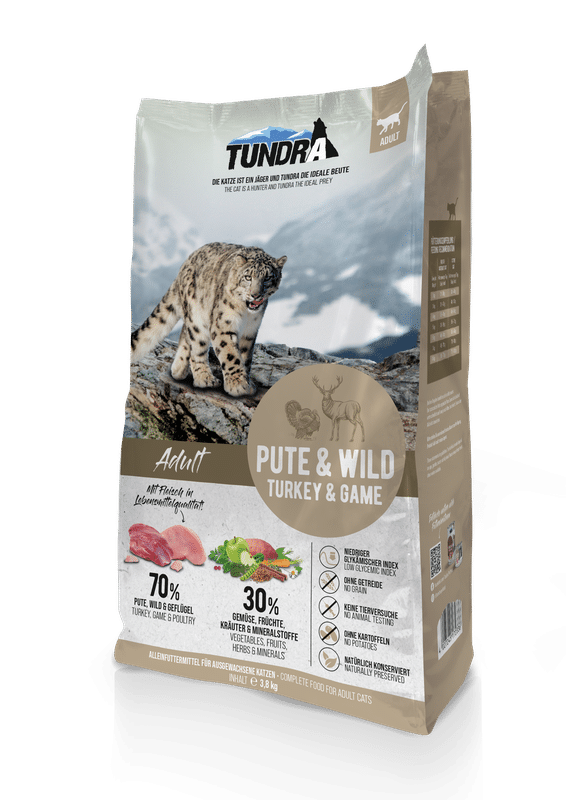 Tundra Katze Pute und Wild