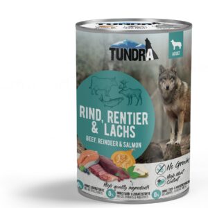 Tundra Dog Rind, Rentier & Lachs