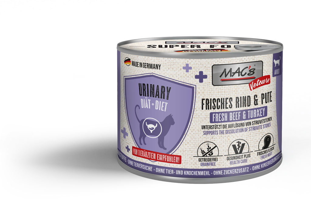 MACs Cat Vetcare Urinary Rind & Pute