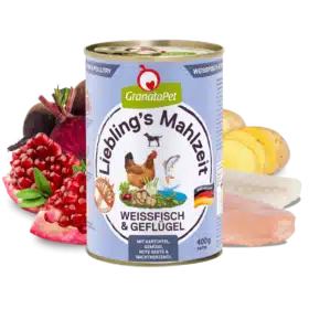 Liebling's Mahlzeit Weissfisch und Geflügel