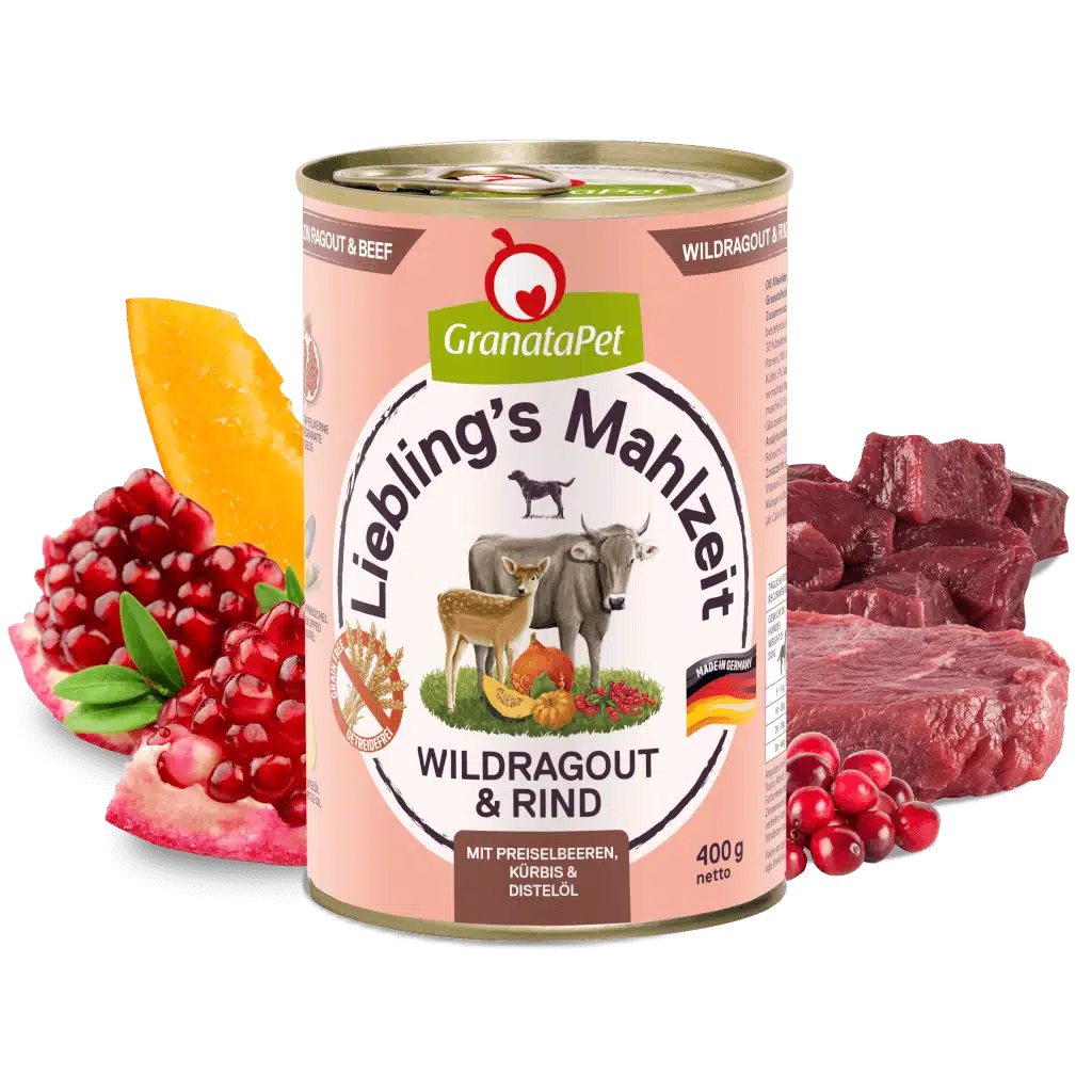 Liebling's Mahlzeit Wildragout und Rind