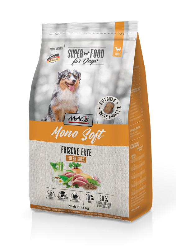 MACs Dog Mono Soft - Frische Ente